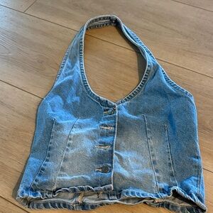 Cotton On Blue Denim Tank Top